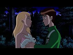 อนิเมะ Doujin จากการ์ตูน Ben10 เอาพระเอกหนุ่ม มาเย็ดหีสาวผมทองนมโตในป่า กลางดึก