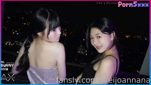 AsiaXXXTour Una & WeiJoannana สวิงกิ้งสองสาวหมวย เปย์เด็กเอ็นวีมาเย็ด ขาวจั๊วหุ่นดี พลัดกันขย่มรุมเสียวควยเด็ดมาก