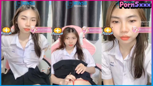 ไลฟ์สดxxxไทย น้องพลอย สาวน้อยนักเรียนสาว ม.ปลาย เบ็ดหีโชว์คาชุดคอซองในกลุ่มลับ THLive เด็ดจัด